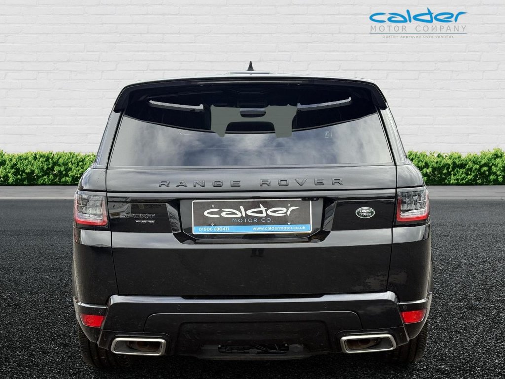 USED 2022 22 LAND ROVER RANGE ROVER SPORT 2.0 P400e 13.1kWh HSE Dynamic Black SUV 5dr Petrol Plug-in Hybrid Auto 4WD Euro 6 (s/s) (404 ps) 1 OWNER+FSH+TRIPLE BLACK+D/TOWBAR