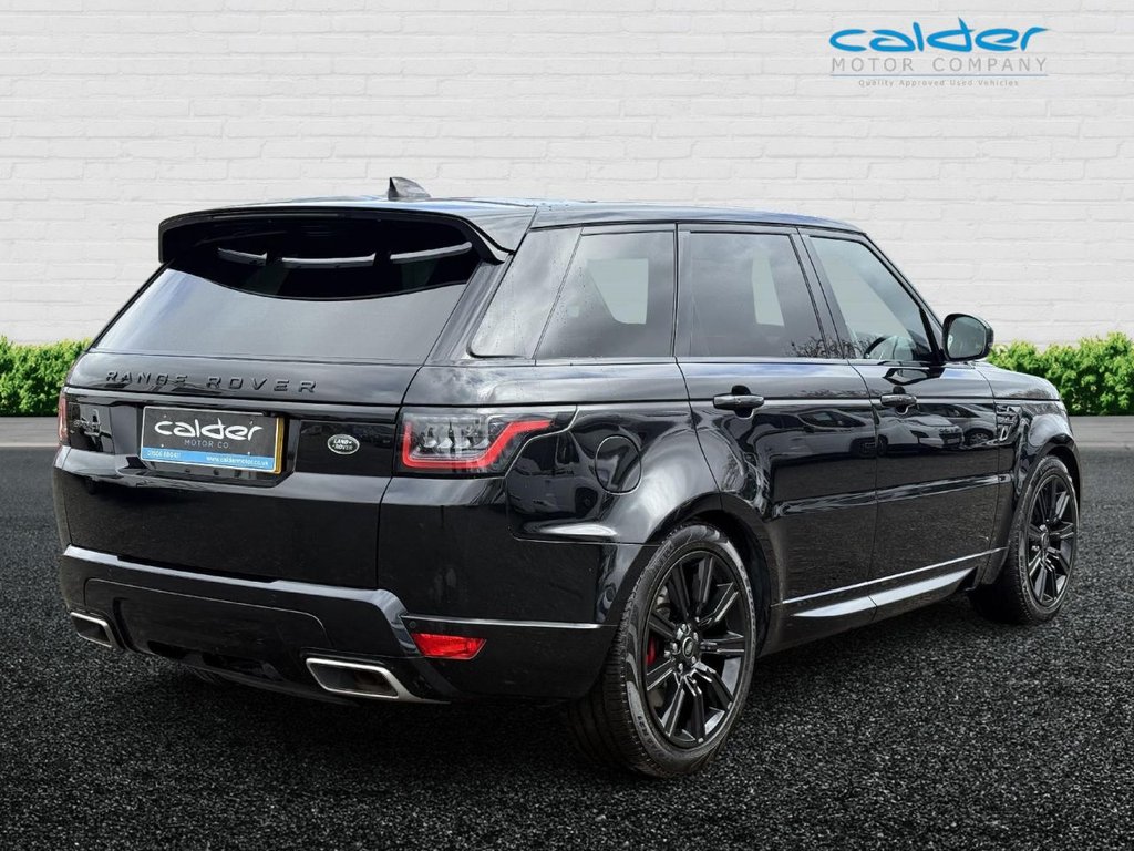 USED 2022 22 LAND ROVER RANGE ROVER SPORT 2.0 P400e 13.1kWh HSE Dynamic Black SUV 5dr Petrol Plug-in Hybrid Auto 4WD Euro 6 (s/s) (404 ps) 1 OWNER+FSH+TRIPLE BLACK+D/TOWBAR