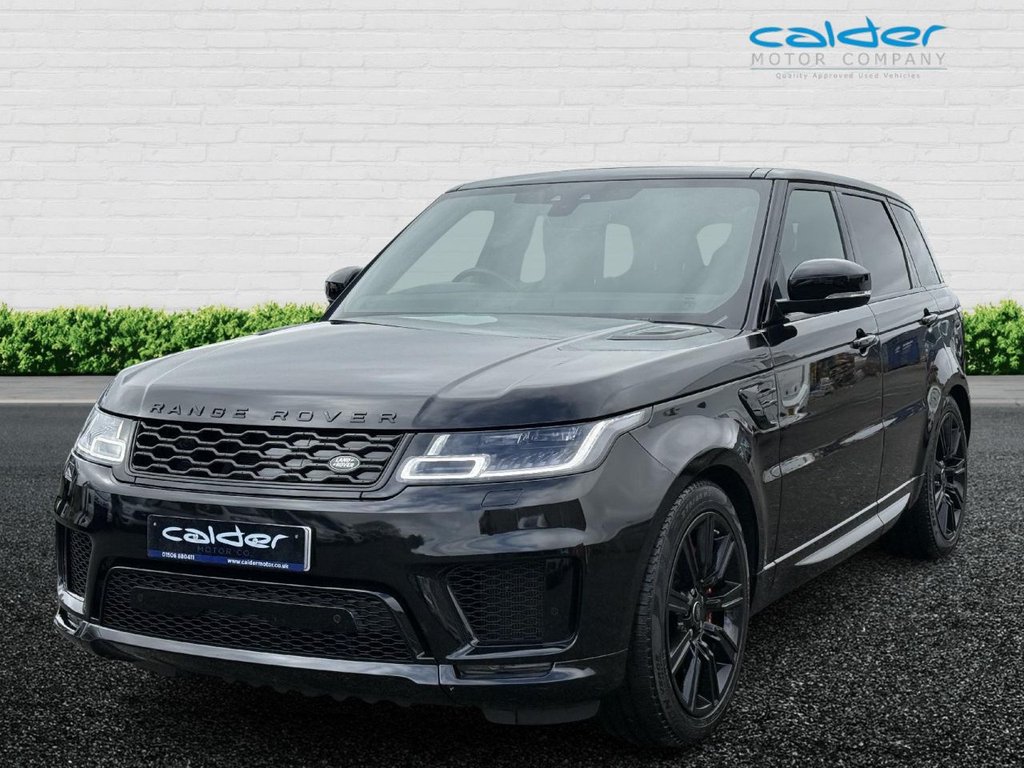 USED 2022 22 LAND ROVER RANGE ROVER SPORT 2.0 P400e 13.1kWh HSE Dynamic Black SUV 5dr Petrol Plug-in Hybrid Auto 4WD Euro 6 (s/s) (404 ps) 1 OWNER+FSH+TRIPLE BLACK+D/TOWBAR