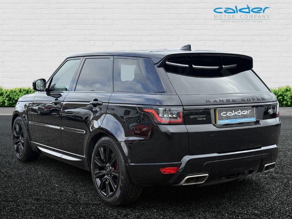 USED 2022 22 LAND ROVER RANGE ROVER SPORT 2.0 P400e 13.1kWh HSE Dynamic Black SUV 5dr Petrol Plug-in Hybrid Auto 4WD Euro 6 (s/s) (404 ps) 1 OWNER+FSH+TRIPLE BLACK+D/TOWBAR