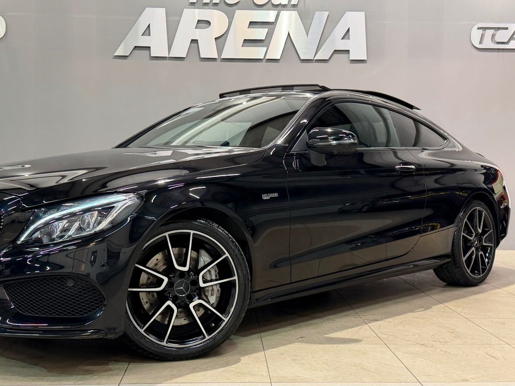 USED 2016 66 MERCEDES-BENZ C-CLASS 3.0 C43 V6 AMG (Premium Plus) Coupe 2dr Petrol G-Tronic+ 4MATIC Euro 6 (s/s) (367 ps) 