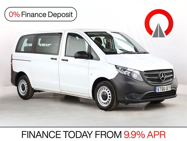 View our Mercedes-Benz Vito 2.1 114 CDI BlueTEC PRO Tourer Double Cab 5dr Diesel Automatic RWD L1 Euro 6 (s/s) (136 ps)