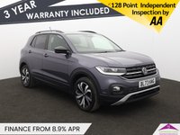 USED 2024 73 VOLKSWAGEN T-CROSS 1.0 TSI Black Edition SUV 5dr Petrol Manual Euro 6 (s/s) (110 ps) CRUISE CTRL | PARK SENSOR