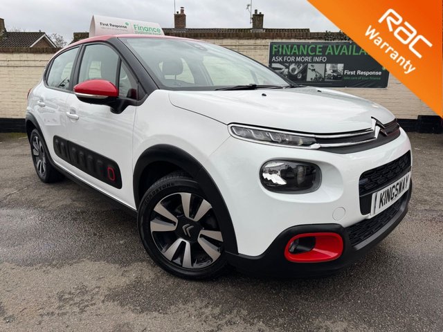 2017 CITROEN C3 2017 1.2 PureTech Feel Hatchback 5dr Petrol Manual Euro 6 (68 ps)
        
          1 LADY OWNER, FULL S HISTORY