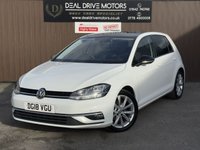 USED 2018 18 VOLKSWAGEN GOLF 1.6 TDI GT Hatchback 5dr Diesel DSG Euro 6 (s/s) (115 ps) 