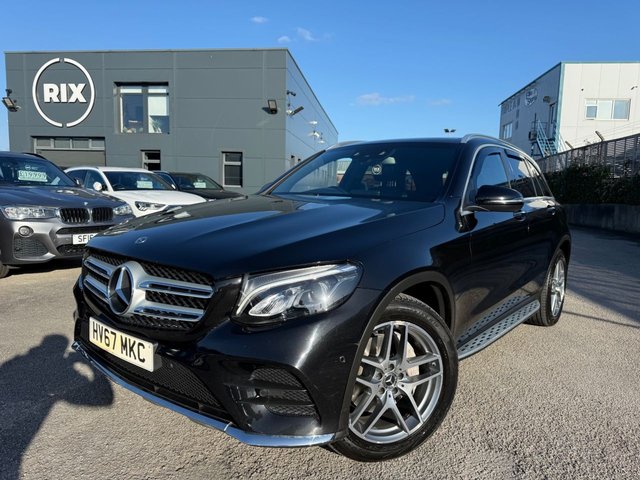 2017 MERCEDES-BENZ GLC 2.1 GLC220d AMG Line (Premium Plus) SUV 5dr Diesel G-Tronic 4MATIC Euro 6-2 FORMER KEEPERS-FINISHED IN OBSIDIAN BLACK WITH BLACK LEATHER UPHOLSTERY-PANORAMIC GLASS SUNROOF-BURMESTER SOUND-HEATED SEATS-ELECTRIC MEMORY SEATS-ELECTRIC FOLDING MIRRORS-BLUETOOTH-CRUISE CONTROL-SATNAV-REVERSE CAMERA-DAB RADIO-DUAL ZONE CLIMATE CONTROL