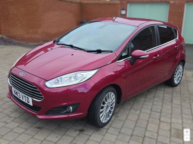 2013 13 Ford Fiesta 1.0T EcoBoost Titanium Hatchback 5dr Petrol Manual Euro 5 (s/s) (100 ps)