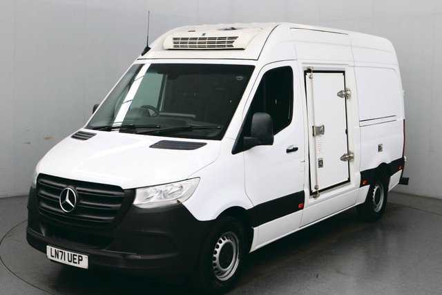 View our Mercedes-Benz Sprinter 2.1 315 CDI Progressive RWD 150 BHP L2 H2 Refrigerated Van Euro 6 ULEZ Compliant