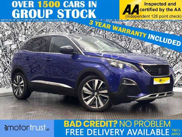 2019 Peugeot 3008 1.2L Gt Line 5dr