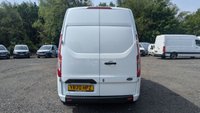 USED 2020 70 FORD TRANSIT CUSTOM L1 H2 Trend Automatic Tdci 130 ps HIgh Roof 300 With Air Conditioning, Electric Pack, Rear Racking, Parking Sensors, Speed Limiter 70 MPH, Security Locks and Rood Beacon finished in 