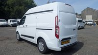 USED 2020 70 FORD TRANSIT CUSTOM L1 H2 Trend Automatic Tdci 130 ps HIgh Roof 300 With Air Conditioning, Electric Pack, Rear Racking, Parking Sensors, Speed Limiter 70 MPH, Security Locks and Rood Beacon finished in 