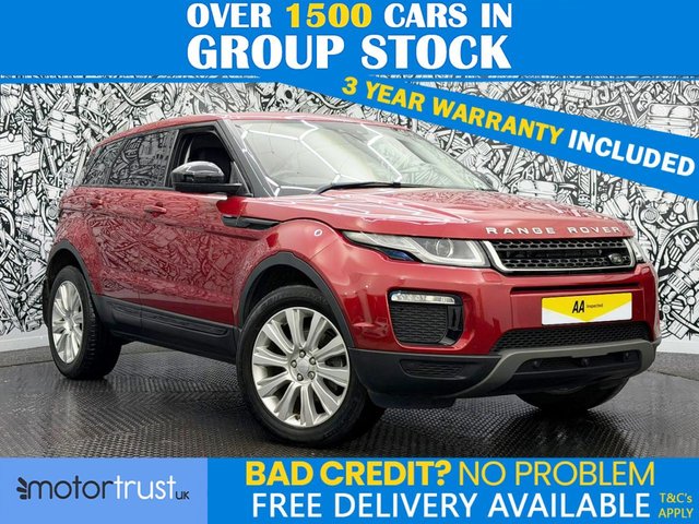 View our LAND ROVER RANGE ROVER EVOQUE