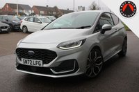 USED 2022 72 FORD FIESTA 1.0T EcoBoost MHEV ST-Line Vignale Hatchback 3dr Petrol Hybrid Manual Euro 6 (s/s) (125 ps) - EURO 6 - ULEZ, SAT NAV, HTD/LEATHER, APPLE/ANDROID CARPLAY, DIGITAL DASH, R/CAMERA, P/SENSORS, 18" ALLOYS, CRUISE/LDW, LEDS, DAB & BLUETOOTH
