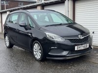 USED 2017 17 VAUXHALL ZAFIRA TOURER 1.6 CDTi ecoFLEX Design MPV 5dr Diesel Manual Euro 6 (s/s) (134 ps) 