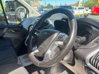 USED 2018 18 FORD TRANSIT CUSTOM White 2.0 310 Limited DCIV Euro 6, 114,000 miles, 2 owner, Automatic, Air Conditioning, Cruise Control, 6 seats, ULEZ compliant and much more! No VAT! This 2018 Ford Transit Custom 2.0 TDCi 310 Limited L2 H2 offers a robust 168 bhp engine, ensuring ample power for any task. As a Euro 6 compliant vehicle, it meets modern emissions standards. This particular model comes with a 3 month warranty for your peace of mind, and a full 12 months MOT will be provided upon purchase, confirming its roadworthiness. The Limited trim level signifies a well equipped and comfortable driving experience with a great spec such as a fully automatic gearbox, bluetoo
