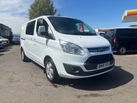 USED 2018 18 FORD TRANSIT CUSTOM White 2.0 310 Limited DCIV Euro 6, 114,000 miles, 2 owner, Automatic, Air Conditioning, Cruise Control, 6 seats, ULEZ compliant and much more! No VAT! This 2018 Ford Transit Custom 2.0 TDCi 310 Limited L2 H2 offers a robust 168 bhp engine, ensuring ample power for any task. As a Euro 6 compliant vehicle, it meets modern emissions standards. This particular model comes with a 3 month warranty for your peace of mind, and a full 12 months MOT will be provided upon purchase, confirming its roadworthiness. The Limited trim level signifies a well equipped and comfortable driving experience with a great spec such as a fully automatic gearbox, bluetoo