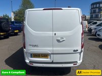 USED 2018 18 FORD TRANSIT CUSTOM White 2.0 310 Limited DCIV Euro 6, 114,000 miles, 2 owner, Automatic, Air Conditioning, Cruise Control, 6 seats, ULEZ compliant and much more! No VAT! This 2018 Ford Transit Custom 2.0 TDCi 310 Limited L2 H2 offers a robust 168 bhp engine, ensuring ample power for any task. As a Euro 6 compliant vehicle, it meets modern emissions standards. This particular model comes with a 3 month warranty for your peace of mind, and a full 12 months MOT will be provided upon purchase, confirming its roadworthiness. The Limited trim level signifies a well equipped and comfortable driving experience with a great spec such as a fully automatic gearbox, bluetoo