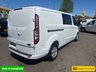 USED 2018 18 FORD TRANSIT CUSTOM White 2.0 310 Limited DCIV Euro 6, 114,000 miles, 2 owner, Automatic, Air Conditioning, Cruise Control, 6 seats, ULEZ compliant and much more! No VAT! This 2018 Ford Transit Custom 2.0 TDCi 310 Limited L2 H2 offers a robust 168 bhp engine, ensuring ample power for any task. As a Euro 6 compliant vehicle, it meets modern emissions standards. This particular model comes with a 3 month warranty for your peace of mind, and a full 12 months MOT will be provided upon purchase, confirming its roadworthiness. The Limited trim level signifies a well equipped and comfortable driving experience with a great spec such as a fully automatic gearbox, bluetoo