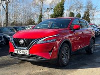USED 2022 72 NISSAN QASHQAI 1.3 DIG-T MHEV Acenta Premium SUV 5dr Petrol Hybrid XTRON Euro 6 (s/s) (158 ps) THIS CAR COMES WITH 6 MONTHS WARRANTY , BREAKDOWN COVER & RECOVERY++  GREAT EXAMPLE OF AUTOMATIC SUV NAVIGATION SYSTEM + BLUETOOTH + DAB RADIO + USB CONNECTION + FRONT AND REAR PARKING SENSORS + REVERSING CAMERA + CRUISE CONTROL + DUAL CLIMATE CONTROL + 18 INCH ALLOY WHEELS + AUTO START STOP + ELECTRIC PARKING BRAKE + HILL HOLD ASSIST + FOLDING MIRRORS + TRACTION CONTROL + DAY TIME RUNNING LIGHTS + KEY LESS START + 2 WAY LUMBAR SUPPORT + FULL LEATEHER STITCHED STEERING WHEEL + HEAD LIGHTS ADJUST