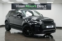 USED 2017 66 LAND ROVER RANGE ROVER EVOQUE 2.0 TD4 HSE Dynamic 4WD Euro 6 (s/s) 5dr Full Black Leather