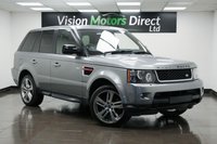 USED 2012 62 LAND ROVER RANGE ROVER SPORT 3.0 SD V6 HSE Red Auto 4WD Euro 5 5dr Full Black / Cream Leather