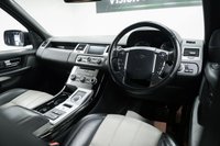 USED 2012 62 LAND ROVER RANGE ROVER SPORT 3.0 SD V6 HSE Red Auto 4WD Euro 5 5dr Full Black / Cream Leather