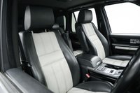USED 2012 62 LAND ROVER RANGE ROVER SPORT 3.0 SD V6 HSE Red Auto 4WD Euro 5 5dr Full Black / Cream Leather