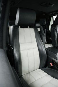 USED 2012 62 LAND ROVER RANGE ROVER SPORT 3.0 SD V6 HSE Red Auto 4WD Euro 5 5dr Full Black / Cream Leather