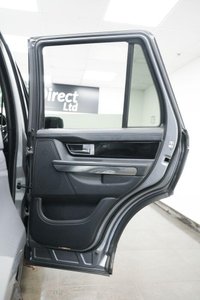 USED 2012 62 LAND ROVER RANGE ROVER SPORT 3.0 SD V6 HSE Red Auto 4WD Euro 5 5dr Full Black / Cream Leather