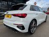 USED 2023 73 AUDI S3 2.0 TFSI Black Edition Sportback 5dr Petrol S Tronic quattro Euro 6 (s/s) (310 ps) * HUGE SPEC LIST * APPLE CARPLAY * 19