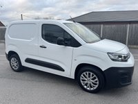 USED 2021 71 CITROEN BERLINGO 1.5 BlueHDi 1000 Enterprise M Pro Panel Van 5dr Diesel Manual SWB Euro 6 (s/s) (100 ps) This 2021 Citroen Berlingo Enterprise M Pro boasts an impressive MOT valid until November 2026, offering peace of mind for years to come. This one owner vehicle has covered a low mileage of just 47909 miles and comes with a clear vehicle history check. Powered by an efficient 1.5 litre BlueHDi diesel engine, this Euro 6 compliant model is registered in 2021 and features the Enterprise M Pro trim. With a remarkable fuel economy of 56 miles per gallon and low CO2 emissions.