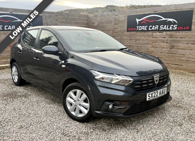 2022 DACIA SANDERO 1.0 SCE COMFORT HATCHBACK 5DR PETROL MANUAL EURO 6 S S 65... photo