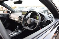 USED 2019 68 AUDI S3 2.0 TFSI Black Edition Sportback 5dr Petrol S Tronic quattro Euro 6 (s/s) (300 ps) MAXTON KIT / DIGI DASH / B&O