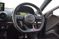 USED 2019 68 AUDI S3 2.0 TFSI Black Edition Sportback 5dr Petrol S Tronic quattro Euro 6 (s/s) (300 ps) MAXTON KIT / DIGI DASH / B&O
