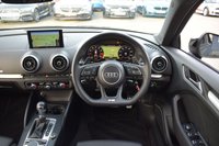 USED 2019 68 AUDI S3 2.0 TFSI Black Edition Sportback 5dr Petrol S Tronic quattro Euro 6 (s/s) (300 ps) MAXTON KIT / DIGI DASH / B&O