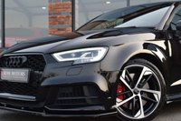USED 2019 68 AUDI S3 2.0 TFSI Black Edition Sportback 5dr Petrol S Tronic quattro Euro 6 (s/s) (300 ps) MAXTON KIT / DIGI DASH / B&O
