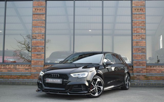 2019 68 Audi S3 2.0 TFSI Black Edition Sportback 5dr Petrol S Tronic quattro Euro 6 (s/s) (300 ps)