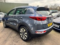 USED 2017 67 KIA SPORTAGE 1.7 CRDi 3 SUV 5dr Diesel Manual Euro 6 (s/s) (114 bhp) HEATED LEATHER FRONT AND REAR + GLASS SUNROOF + CARPLAY + CAMERA