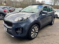 USED 2017 67 KIA SPORTAGE 1.7 CRDi 3 SUV 5dr Diesel Manual Euro 6 (s/s) (114 bhp) HEATED LEATHER FRONT AND REAR + GLASS SUNROOF + CARPLAY + CAMERA