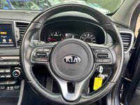 USED 2017 67 KIA SPORTAGE 1.7 CRDi 3 SUV 5dr Diesel Manual Euro 6 (s/s) (114 bhp) HEATED LEATHER FRONT AND REAR + GLASS SUNROOF + CARPLAY + CAMERA