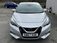 USED 2017 67 NISSAN MICRA 0.9 IG-T Tekna Hatchback 5dr Petrol Manual Euro 6 (s/s) (90 ps) LOW MILES -- FULL SERVICE HISTORY -- SAT NAV -- CAMERA -- CRUISE
