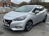 USED 2017 67 NISSAN MICRA 0.9 IG-T Tekna Hatchback 5dr Petrol Manual Euro 6 (s/s) (90 ps) LOW MILES -- FULL SERVICE HISTORY -- SAT NAV -- CAMERA -- CRUISE