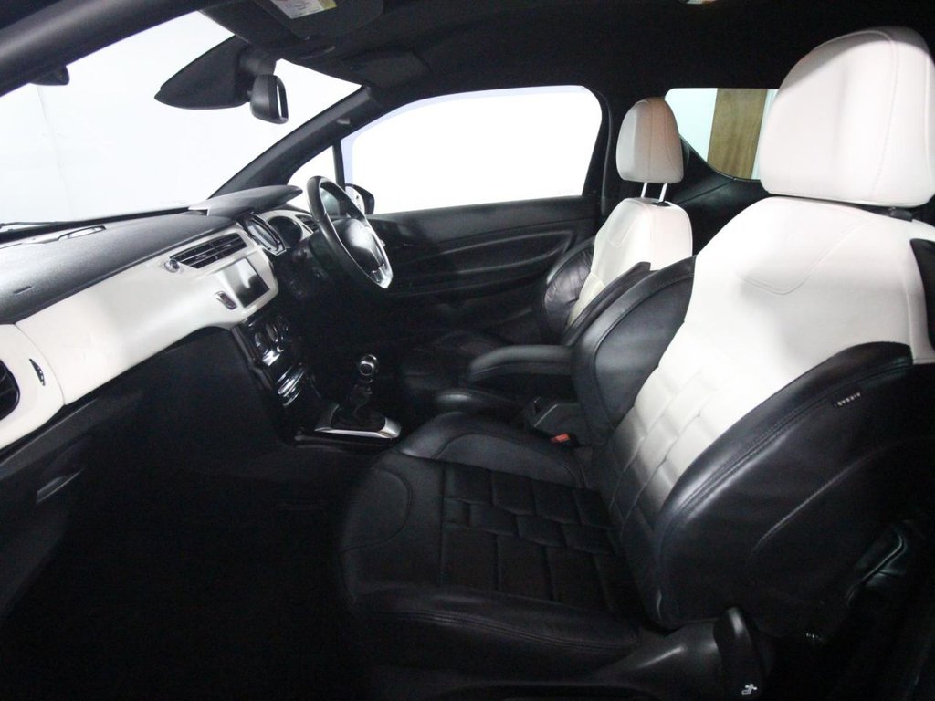 USED 2015 65 DS AUTOMOBILES DS 3 1.6 THP Ultra Prestige Hatchback 3dr Petrol Manual Euro 6 (s/s) (165 bhp) SAT NAV - DAB RADIO