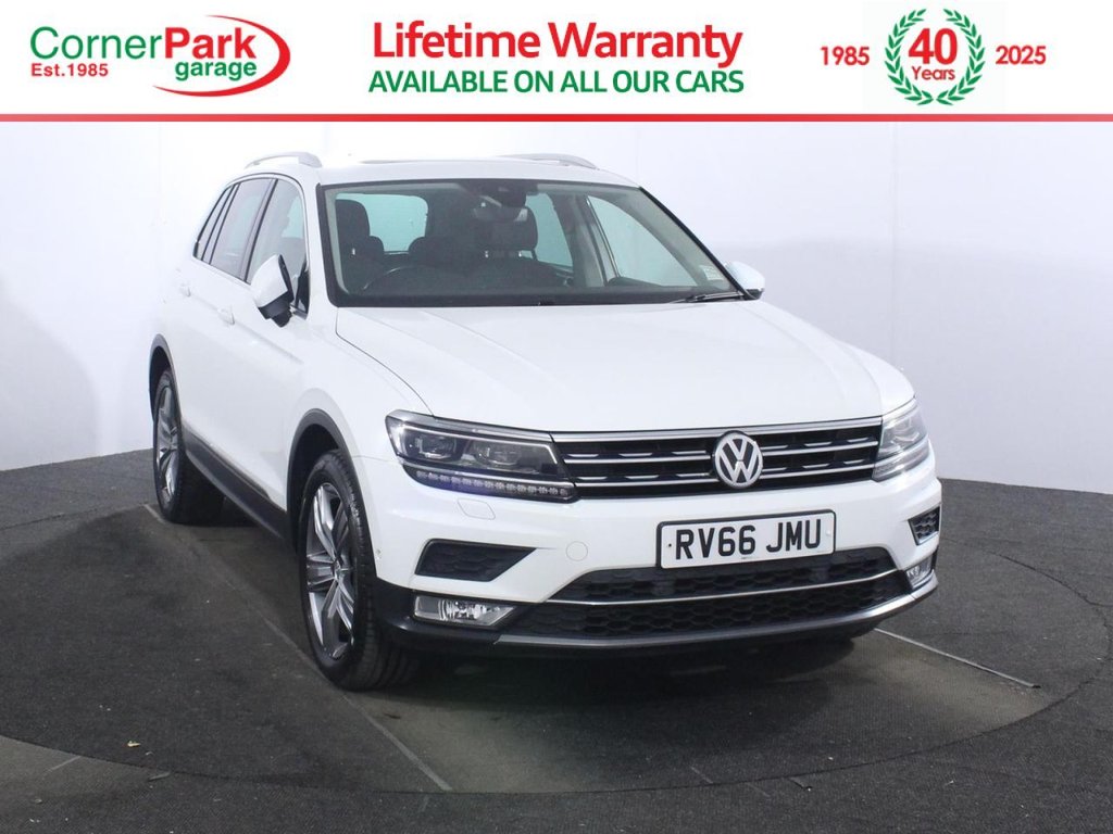 USED 2016 66 VOLKSWAGEN TIGUAN 2.0 TDI BlueMotion Tech SEL SUV 5dr Diesel DSG 4Motion Euro 6 (s/s) (150 ps) ELECTRIC BOOT - PANORAMIC SUNROOF