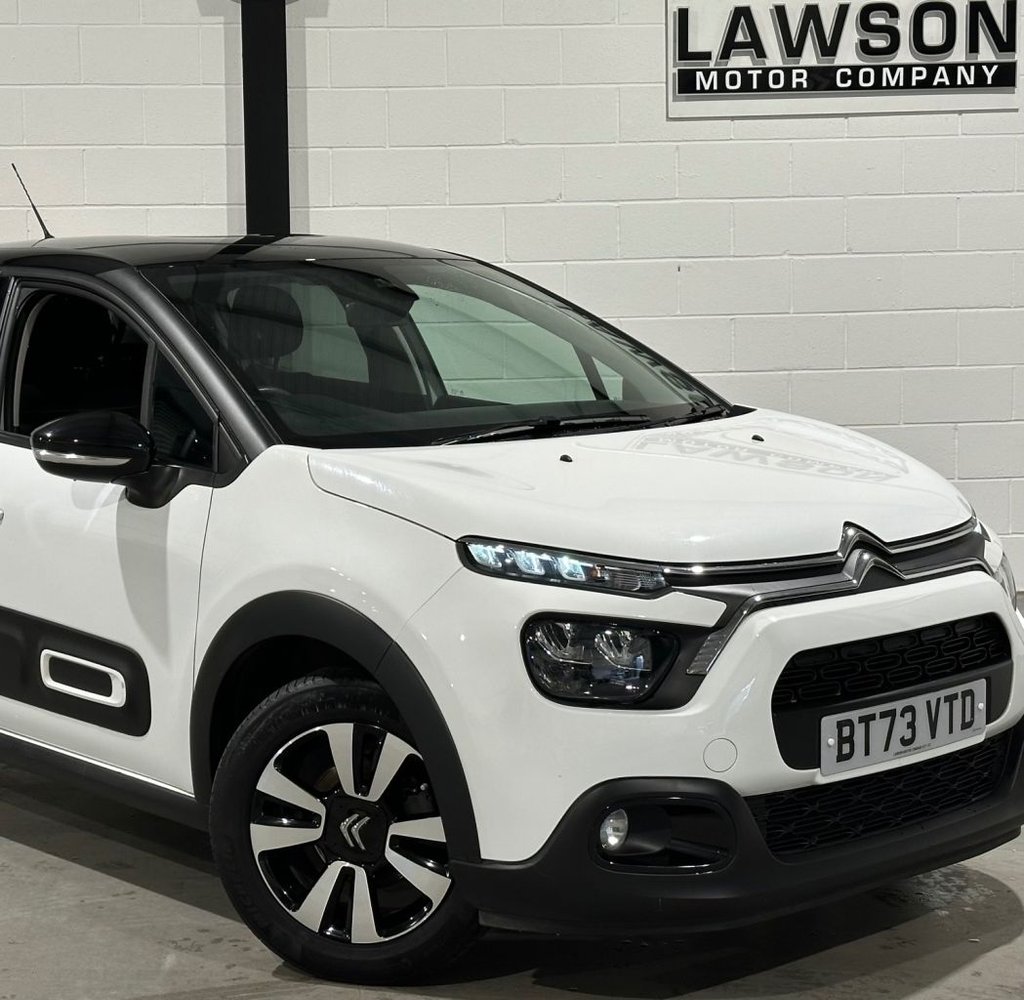 USED 2023 73 CITROEN C3 1.2 PureTech PLUS Hatchback 5dr Petrol Manual Euro 6 (s/s) (83 ps) 