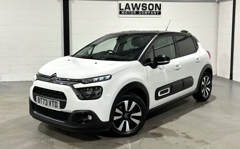 USED 2023 73 CITROEN C3 1.2 PureTech PLUS Hatchback 5dr Petrol Manual Euro 6 (s/s) (83 ps) 