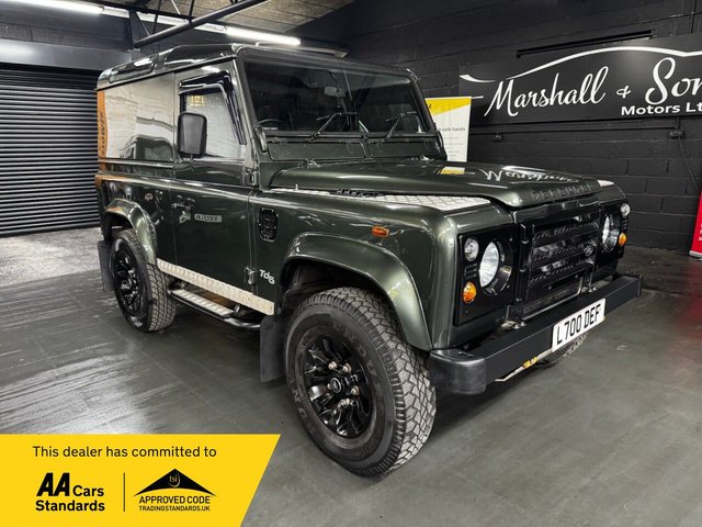 View our Land Rover Defender 90 2.5 TD5 County Hard Top SUV 3dr Diesel Manual SWB (282 g/km, 120 bhp)