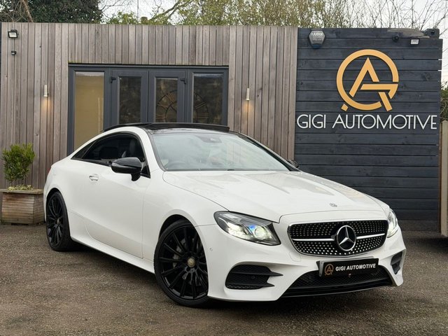 2018 18 Mercedes-Benz E-Class 2.0 E300 AMG Line (Premium Plus) Coupe 2dr Petrol G-Tronic+ Euro 6 (s/s) (245 ps)
