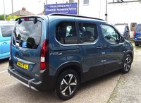USED 2025 25 PEUGEOT RIFTER 1.5 GT AUTO WHEELCHAIR ACCESS WAV New Shape, GT AUTO, 2 Seats + Wheelchair