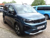 USED 2025 25 PEUGEOT RIFTER 1.5 GT AUTO WHEELCHAIR ACCESS WAV New Shape, GT AUTO, 2 Seats + Wheelchair